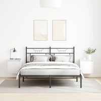 vidaXL Comodini a Muro 2 pz Bianchi 38x34x40 cm