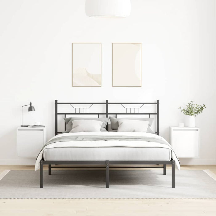 vidaXL Comodini a Muro 2 pz Bianchi 38x34x40 cm