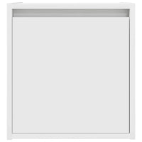 Comodini a Muro 2 pz-Set di 2 Tavolino da notte Bianchi 38x34x40 cm 761526