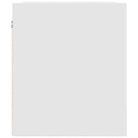 Comodini a Muro 2 pz Bianchi 38x34x40 cm 861230