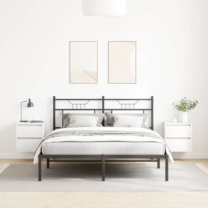 Comodini a Muro 2 pz Bianchi 38x34x40 cm 861248