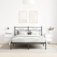 Comodini a Muro 2 pz-Set di 2 Tavolino da notte Bianchi 38x34x40 cm 992301