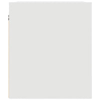 Comodini a Muro 2 pz Bianchi 38x34x40 cm 861248