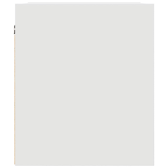 Comodini a Muro 2 pz Bianchi 38x34x40 cm 861248