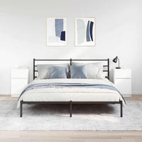 vidaXL Comodini 2 pz Bianchi 39x35x65 cm in Legno Multistrato