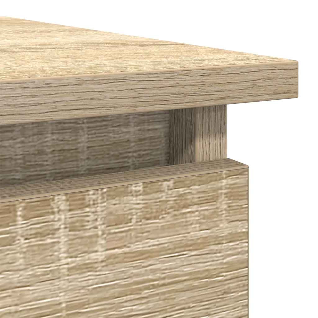 Tavolo Consolle con Cassetti Rovere Sonoma 85,5x38,5x74,5 cm