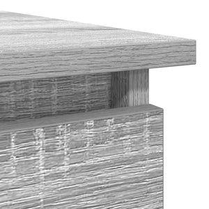 Tavolo Consolle con Cassetti Grigio Sonoma 85,5x38,5x74,5 cm 861396