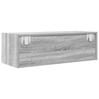 vidaXL Mobili TV 2pz Grigio Sonoma 80x31x25,5 cm Legno Multistrato