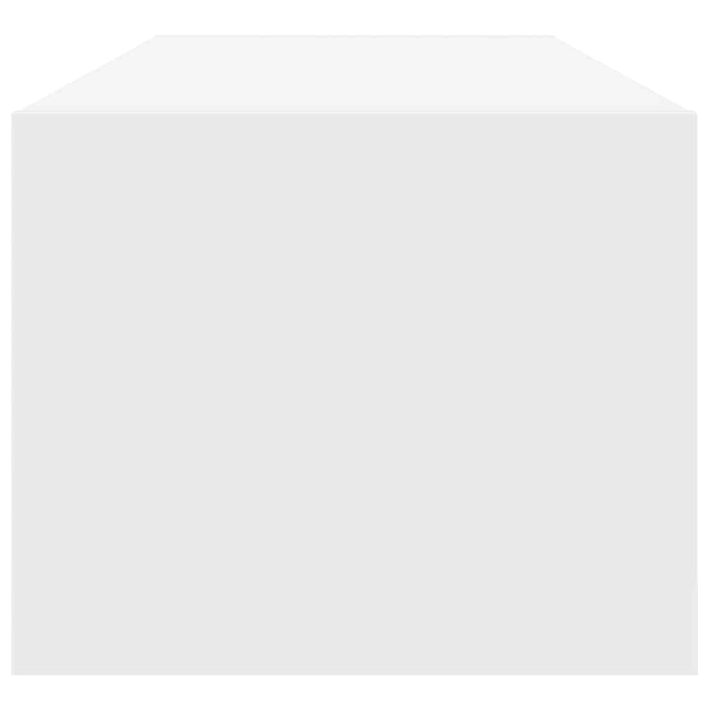 Mobile Porta TV-Mobile per TV-Credenza TV Bianco 100x31x25,5 cm in Legno Multistrato