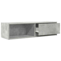 Mobile TV-Credenza TV-Console TV Grigio Cemento 100x31x25,5 cm Legno Multistrato