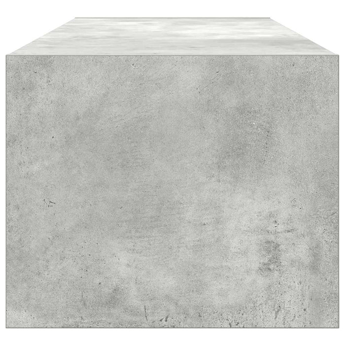 Mobile TV-Credenza TV-Console TV Grigio Cemento 100x31x25,5 cm Legno Multistrato