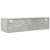 Mobile TV-Credenza TV-Console TV Grigio Cemento 100x31x25,5 cm Legno Multistrato