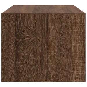 vidaXL Mobili TV 2 pz Rovere Marrone 60x31x25,5 cm Legno Multistrato