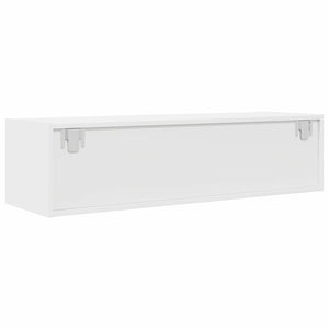 Mobile TV-Credenza TV-Console TV Bianco 100 x 31 x 25.5 cm Legno multistrato