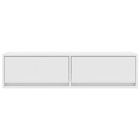 Mobile TV-Credenza TV-Console TV Bianco 100 x 31 x 25.5 cm Legno multistrato