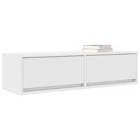Mobile TV-Credenza TV-Console TV Bianco 100 x 31 x 25.5 cm Legno multistrato