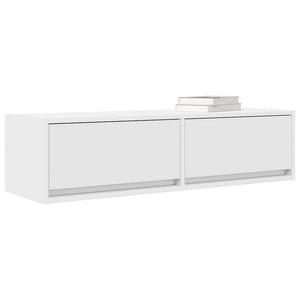 Mobile TV-Credenza TV-Console TV Bianco 100 x 31 x 25.5 cm Legno multistrato