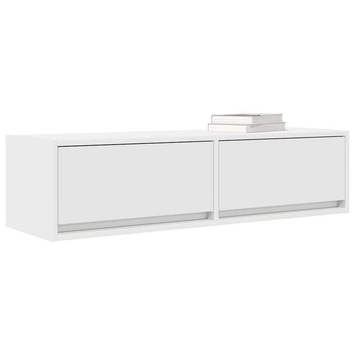 Mobile TV-Credenza TV-Console TV Bianco 100 x 31 x 25.5 cm Legno multistrato