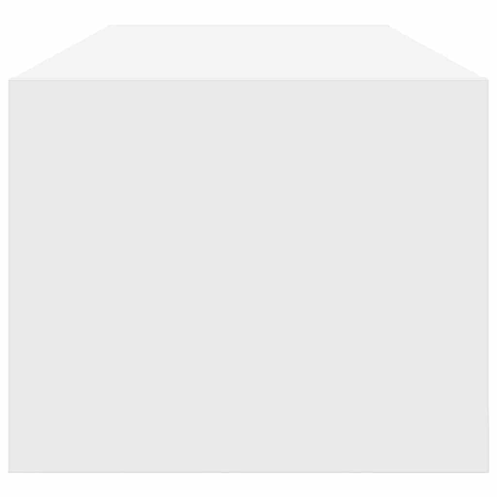 Mobile TV-Credenza TV-Console TV Bianco 100 x 31 x 25.5 cm Legno multistrato