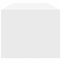 Mobile TV-Credenza TV-Console TV Bianco 100 x 31 x 25.5 cm Legno multistrato