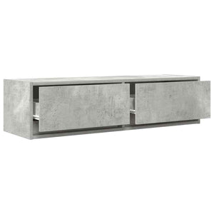 Mobile TV-Credenza TV-Console TV Grigio cemento 100 x 31 x 25.5 cm Legno multistrato