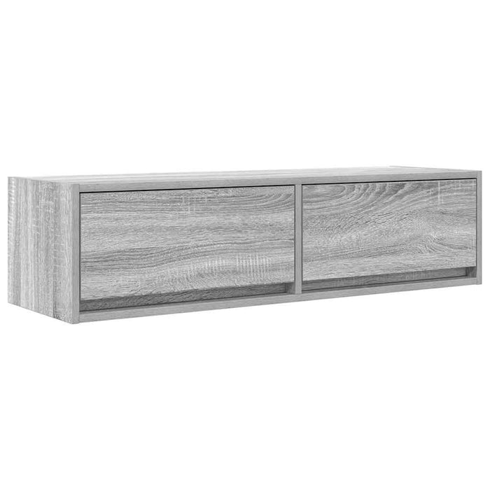 Mobile TV-Credenza TV-Console TV Grigio sonoma 100 x 31 x 25.5 cm Legno multistrato