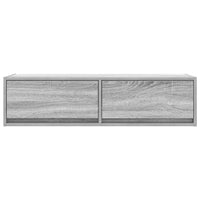 Mobile TV-Credenza TV-Console TV Grigio sonoma 100 x 31 x 25.5 cm Legno multistrato