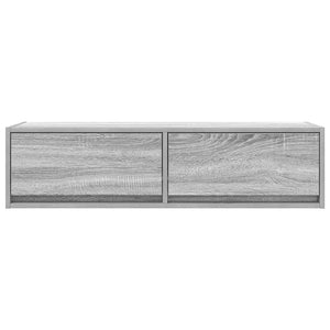 Mobile TV-Credenza TV-Console TV Grigio sonoma 100 x 31 x 25.5 cm Legno multistrato