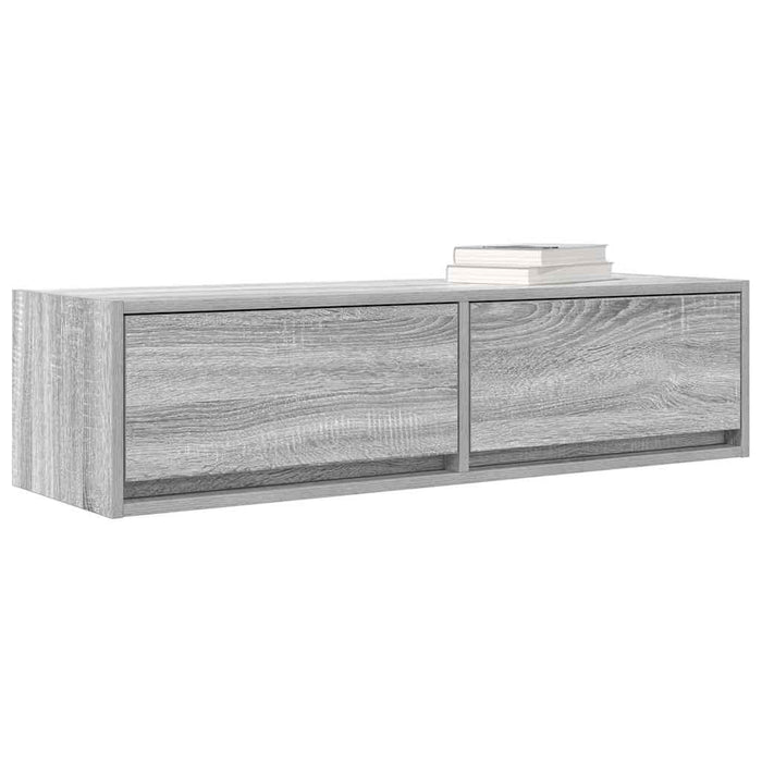 Mobile TV-Credenza TV-Console TV Grigio sonoma 100 x 31 x 25.5 cm Legno multistrato
