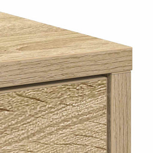 vidaXL Credenza con Cassetto Rovere Sonoma 80x34x76 cm in Truciolato