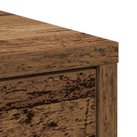 vidaXL Credenza con Cassetto Legno Antico 80x34x76 cm in Truciolato