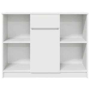vidaXL Credenza con Cassetto Bianco 101x35x76 cm in Legno Multistrato