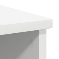 vidaXL Credenza con Cassetto Bianco 101x35x76 cm in Legno Multistrato