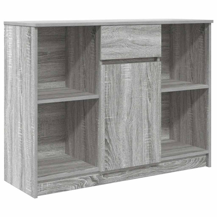 Credenza con Cassetto-Buffet-Armadio da cucina Grigio Sonoma 101x35x76 cm in Truciolato