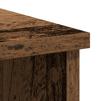 vidaXL Credenza con Cassetto Legno Antico 101x35x76 cm in Truciolato