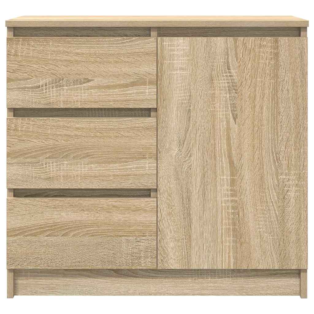 Credenza con Cassetto Rovere Sonoma 71x35x65 cm in Truciolato 861573