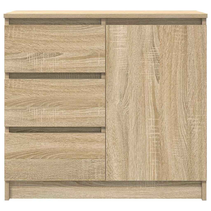 Credenza con Cassetto Rovere Sonoma 71x35x65 cm in Truciolato 861573