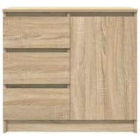 Credenza con Cassetto-Buffet-Armadio da cucina Rovere Sonoma 71x35x65 cm in Truciolato 268745