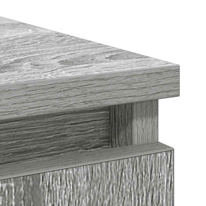 vidaXL Credenza con Cassetto Grigio Sonoma 71x35x65 cm in Truciolato