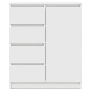 vidaXL Credenza con Cassetti Bianco 71x35x84 cm in Legno Multistrato