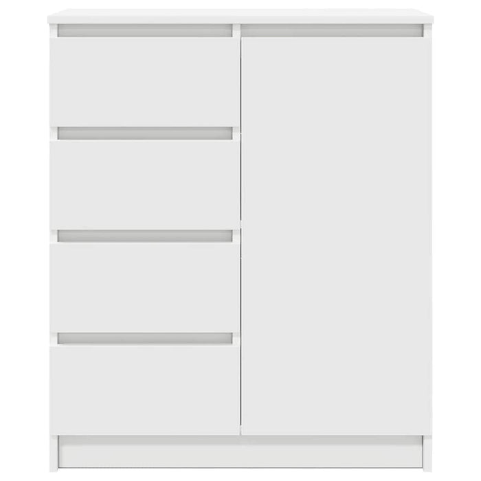 vidaXL Credenza con Cassetti Bianco 71x35x84 cm in Legno Multistrato