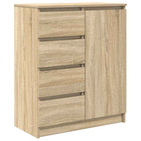 Credenza con Cassetti Rovere Sonoma 71x35x84 cm in Truciolato 861582