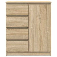 Credenza con Cassetti Rovere Sonoma 71x35x84 cm in Truciolato 861582