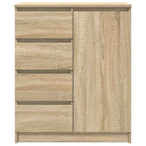 Credenza con Cassetti Rovere Sonoma 71x35x84 cm in Truciolato 861582
