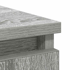 Credenza con Cassetti Grigio Sonoma 71x35x84 cm in Truciolato 861585