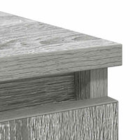 Credenza con Cassetti Grigio Sonoma 71x35x84 cm in Truciolato