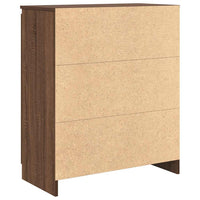 Credenza con Cassetti Rovere Marrone 71x35x84 cm in Truciolato 861586