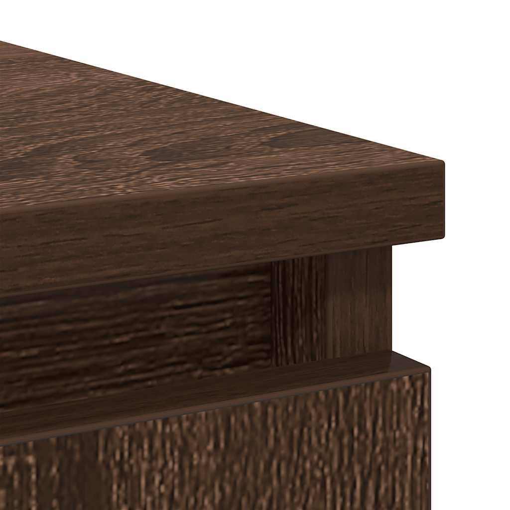 Credenza con Cassetti Rovere Marrone 71x35x84 cm in Truciolato 861586