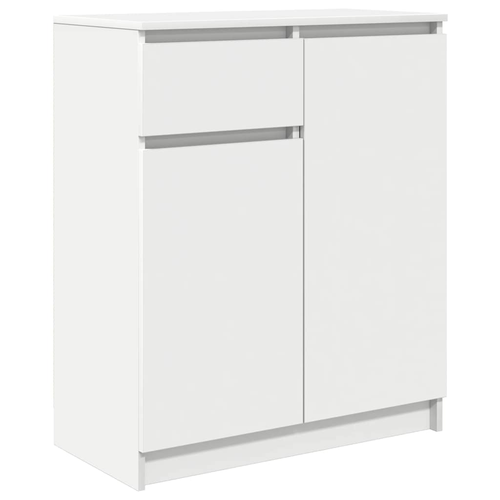 vidaXL Credenza con Cassetto Bianco 71x35x84 cm in Legno Multistrato
