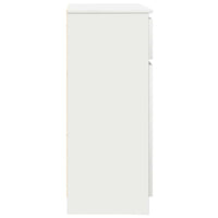 vidaXL Credenza con Cassetto Bianco 71x35x84 cm in Legno Multistrato